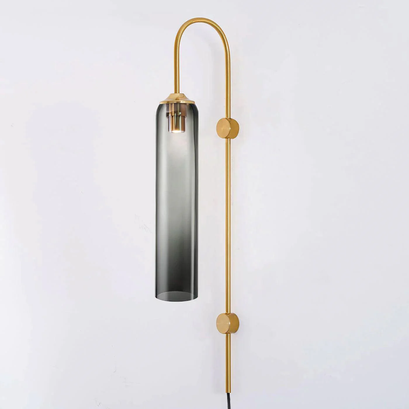 Настенный светильник Modern Glass Plug-In - черный, голубой