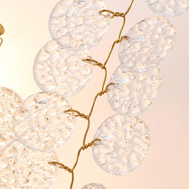 Shiro Noda Wall Lamp - Set of 2 (Left & Right) / Brass & Clear