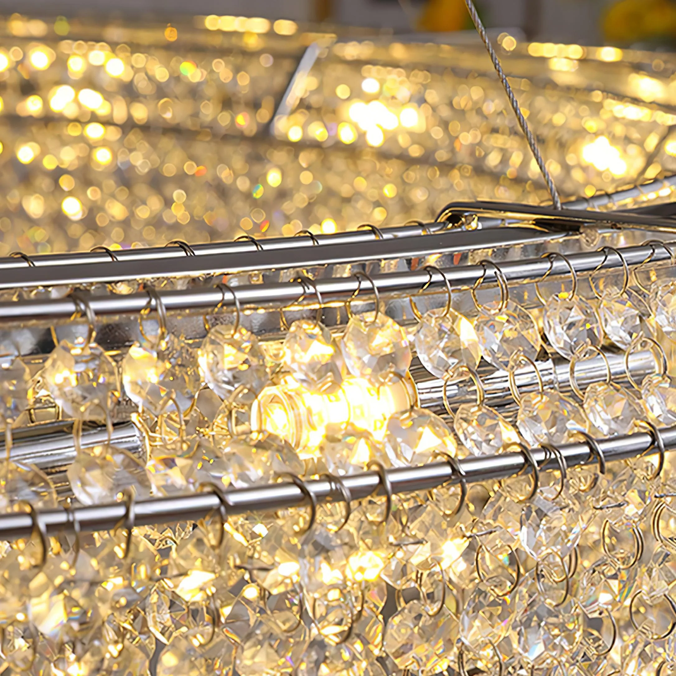 Люстра Boat Crystal - 100см х 30см х 150см