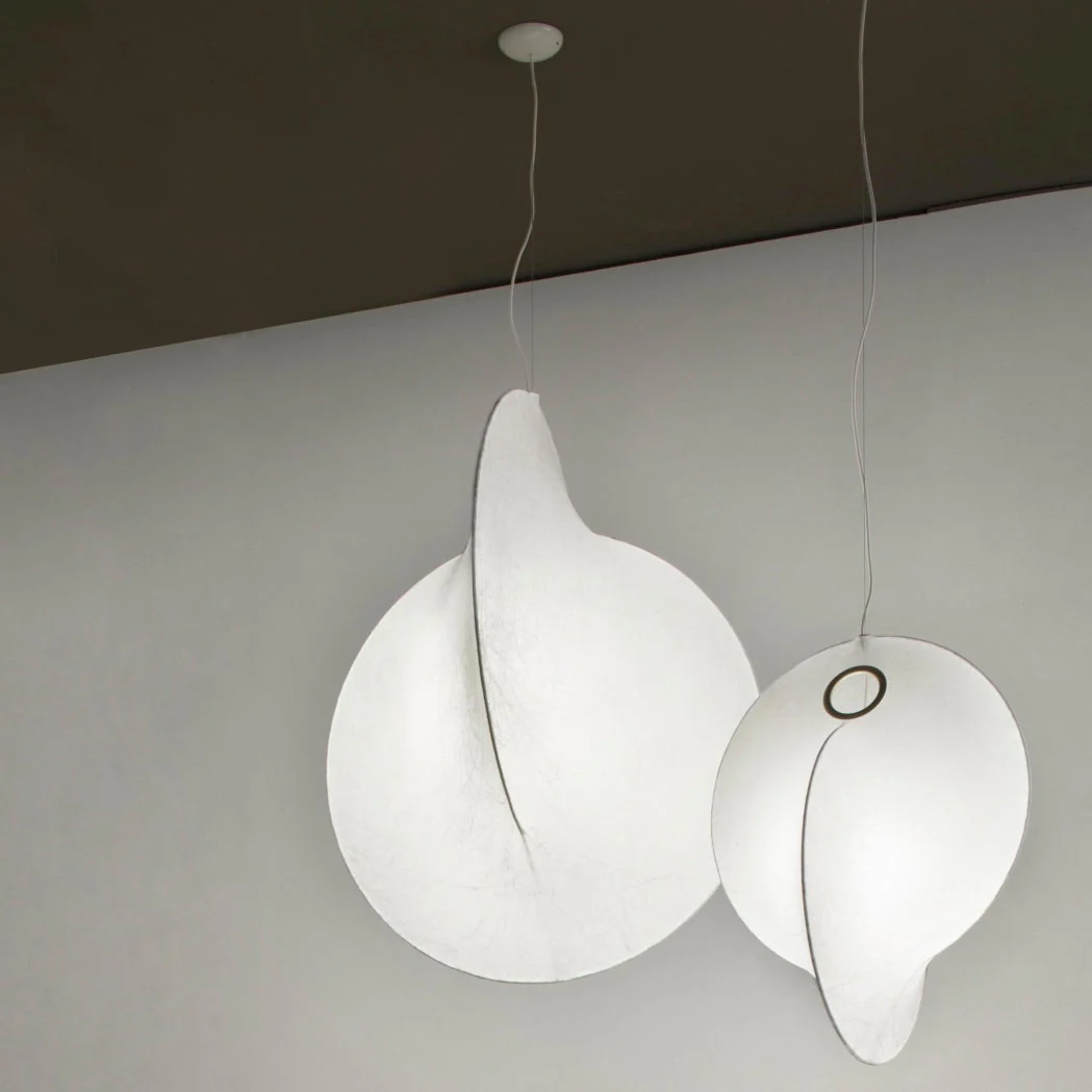Подвесной светильник Cocoon - ∅40см x 55см, белый