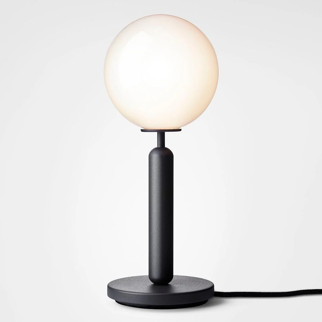 Miira Table Lamp - ∅ 5.5″ x H 13.6″ / Dia 14cm x H 34.5cm / Brass & Clear glass / AU plug