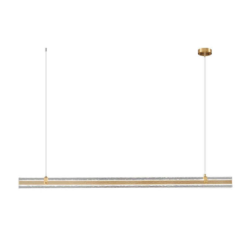 Подвесной светильник Linear Ribbon Island - 150см x 12см x 20см, черный, 3000-6500К