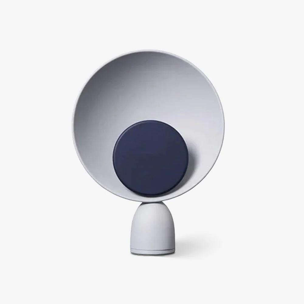 Blooper Table Lamp - ∅ 11″ x H 15″ / Dia 28cm x H 38cm / Gray+Gray / UK plug