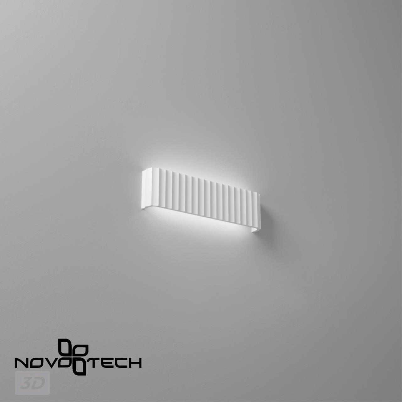 Светильник настенный с переключателем цветовой температуры NovoTech YESO LED 12W 200V 3000/4000/6000K 359402 OVER