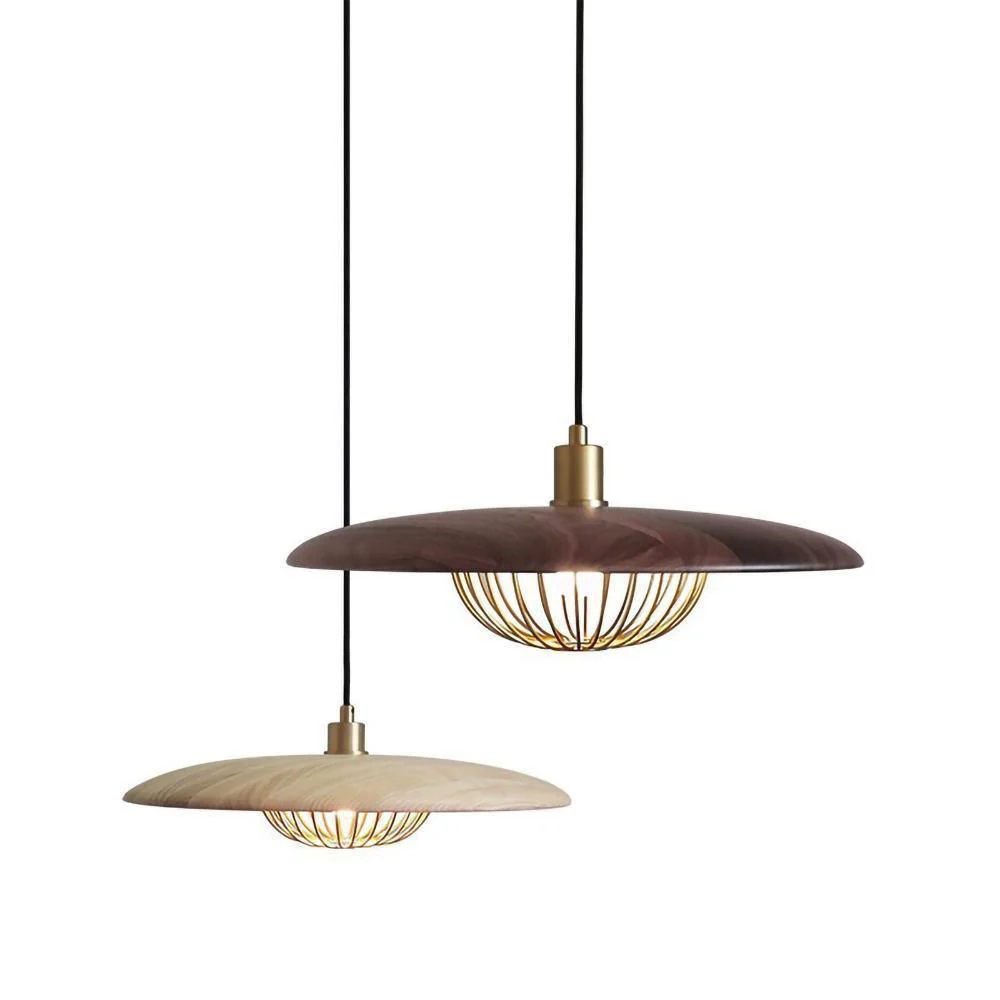 Подвесной светильник Kasa - ∅35см x 20см, медь