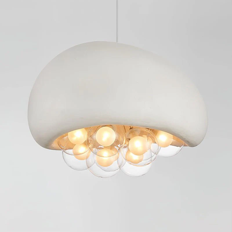 Подвесной светильник Khmara Bubbles - ∅60см x 42см, серый