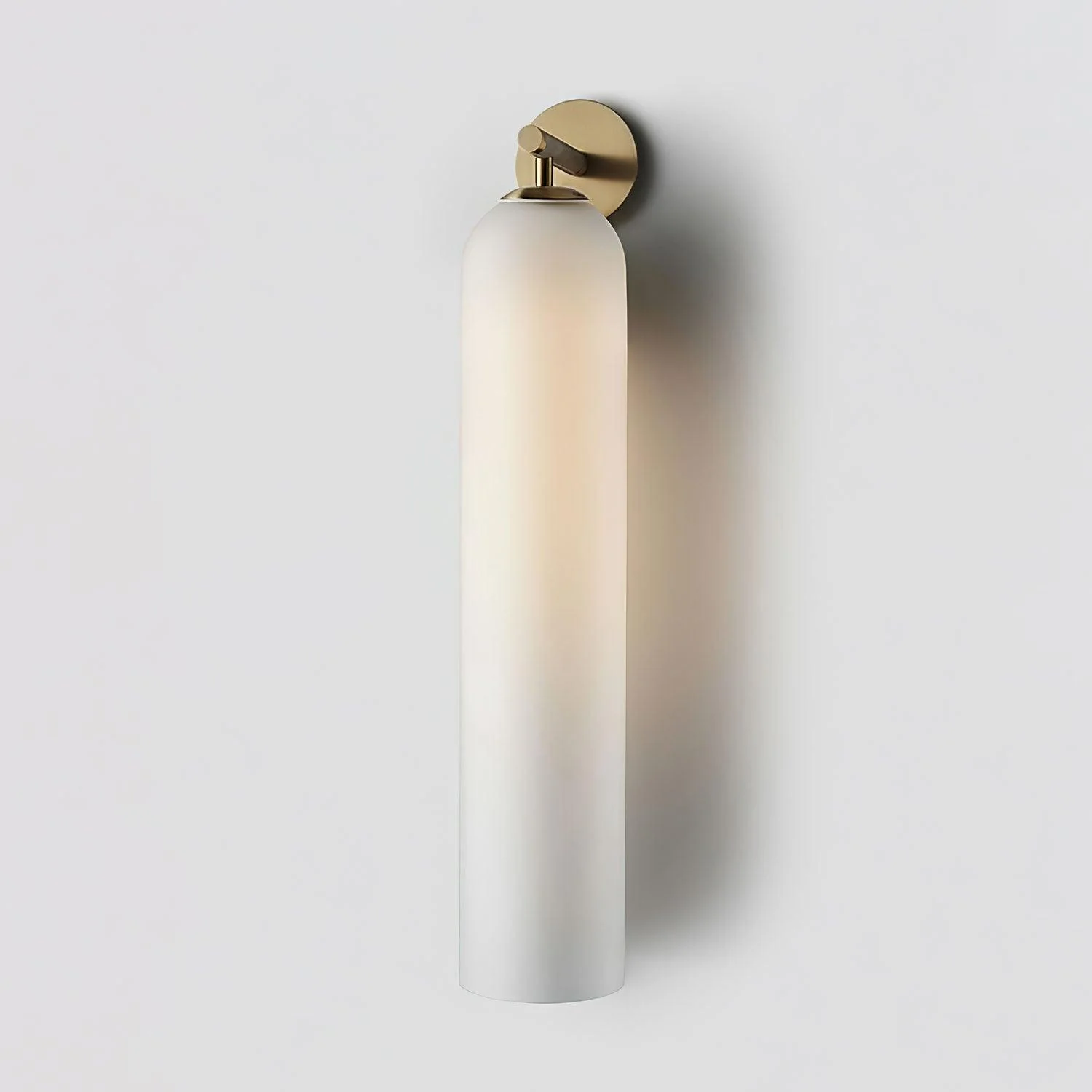Art Glass Sconce - Set of 2 / Gold / Green
