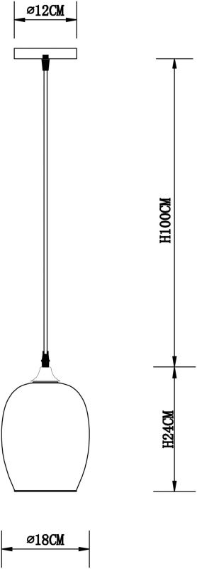 Подвес Arte Lamp PROPUS A4344SP-1CC