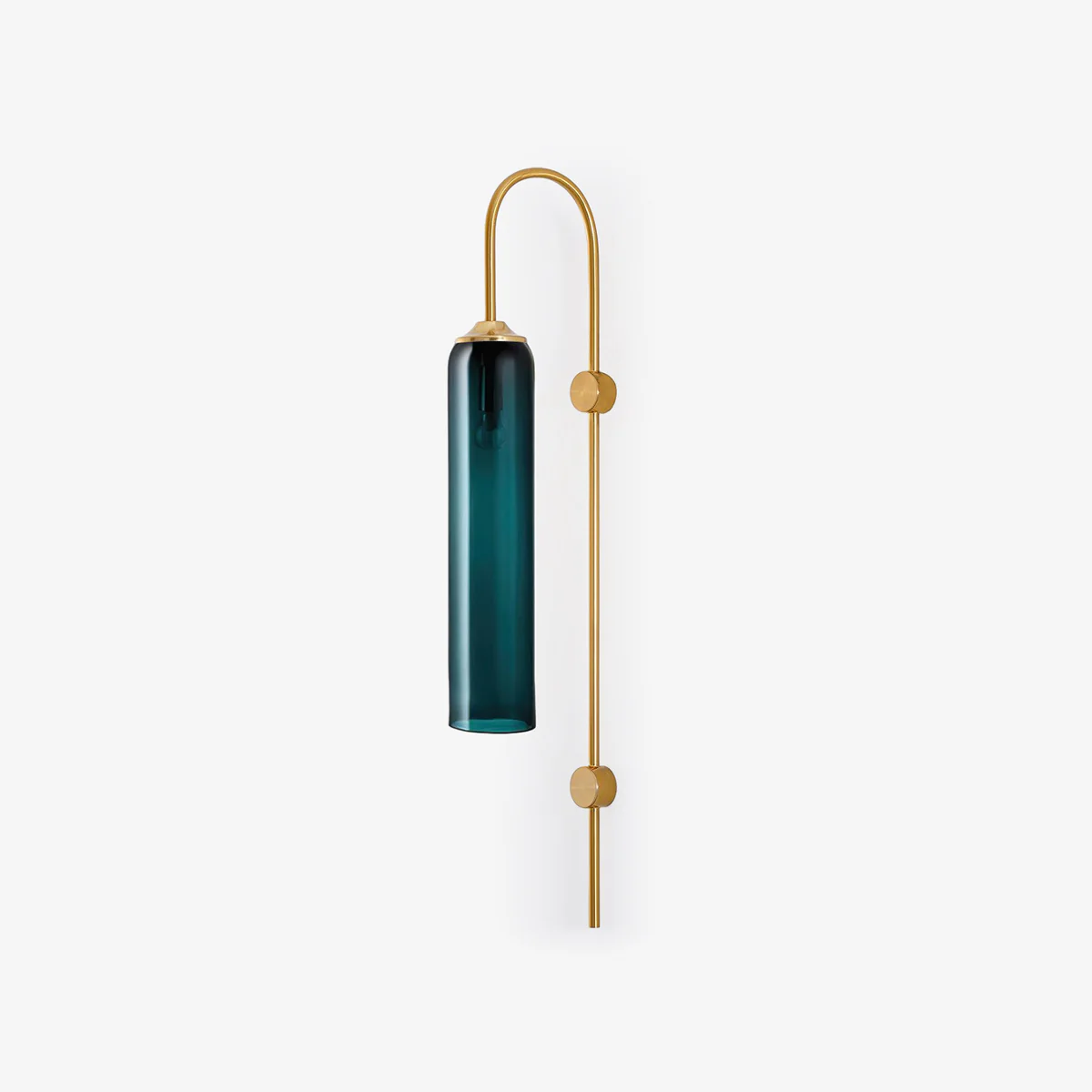 Настенный светильник Modern Glass - 19см x 80см, золотой, прозрачный