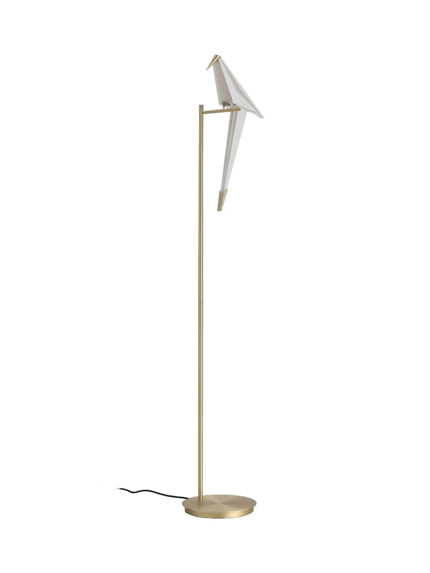 Торшер Paper Crane Bird - ∅30см x 35см x 165см, теплый свет