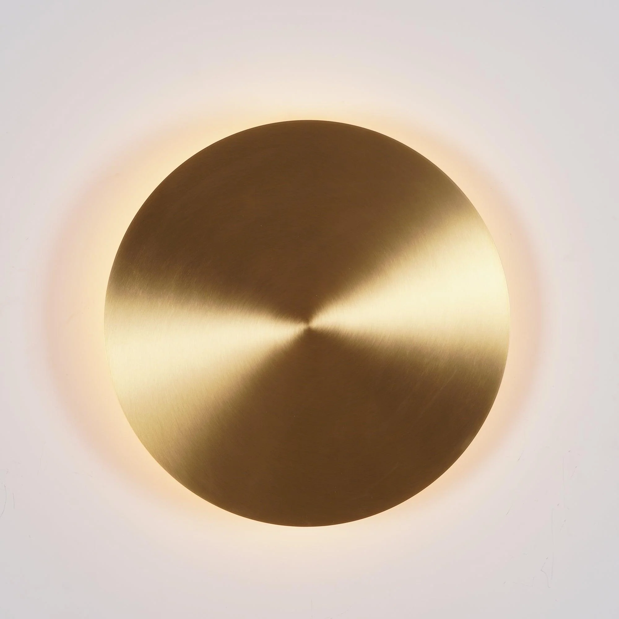 Gossa Wall Lamp - ∅ 11″ / Dia 28cm Set of 2 / Brass / Warm Light