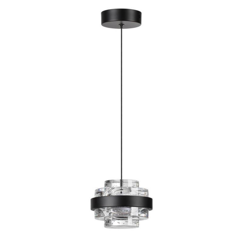 Подвес Odeon Light чёрный/металл/акрил LED 6W 4000K 432лм KLOT 5031/6L