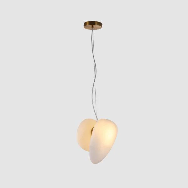 Подвесной светильник модель Translucent Frosted Glass - модель 11, ∅30см x 30см, белый, белый, теплый свет
