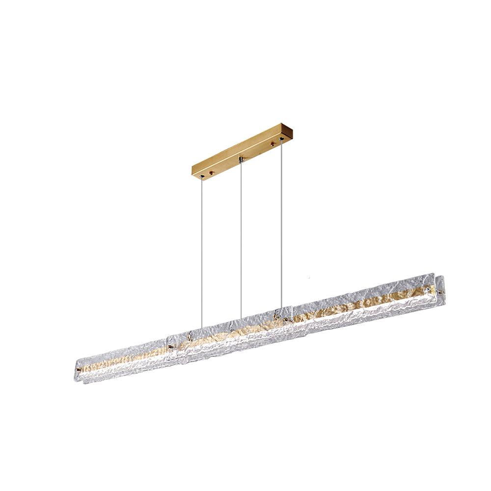 Подвесной светильник Capuccio LED Linear - 127см x 5см x 8см, черный, холодный свет