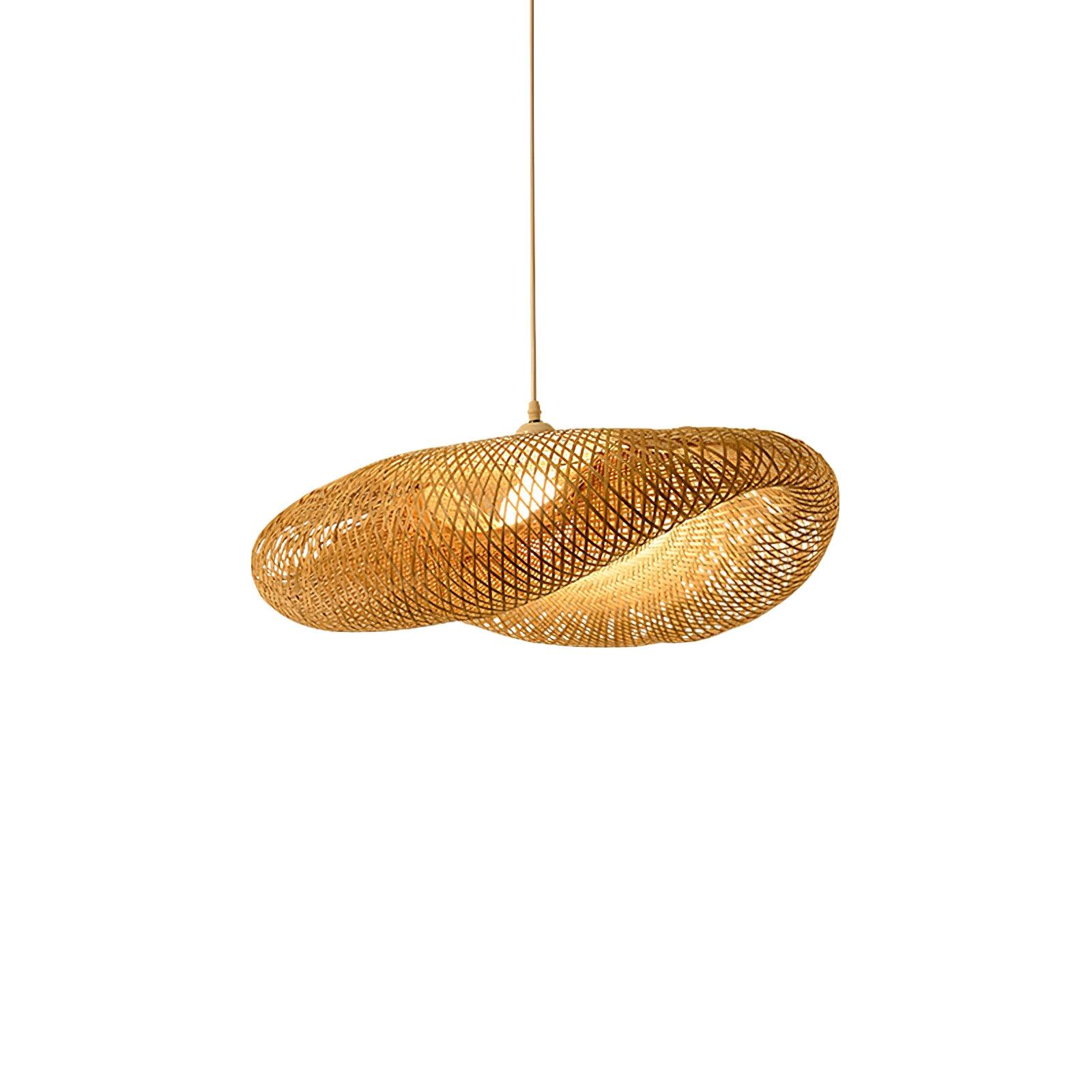 Подвесной светильник Bamboo Weaving - ∅60см x 150см, бамбук, натуральный цвет