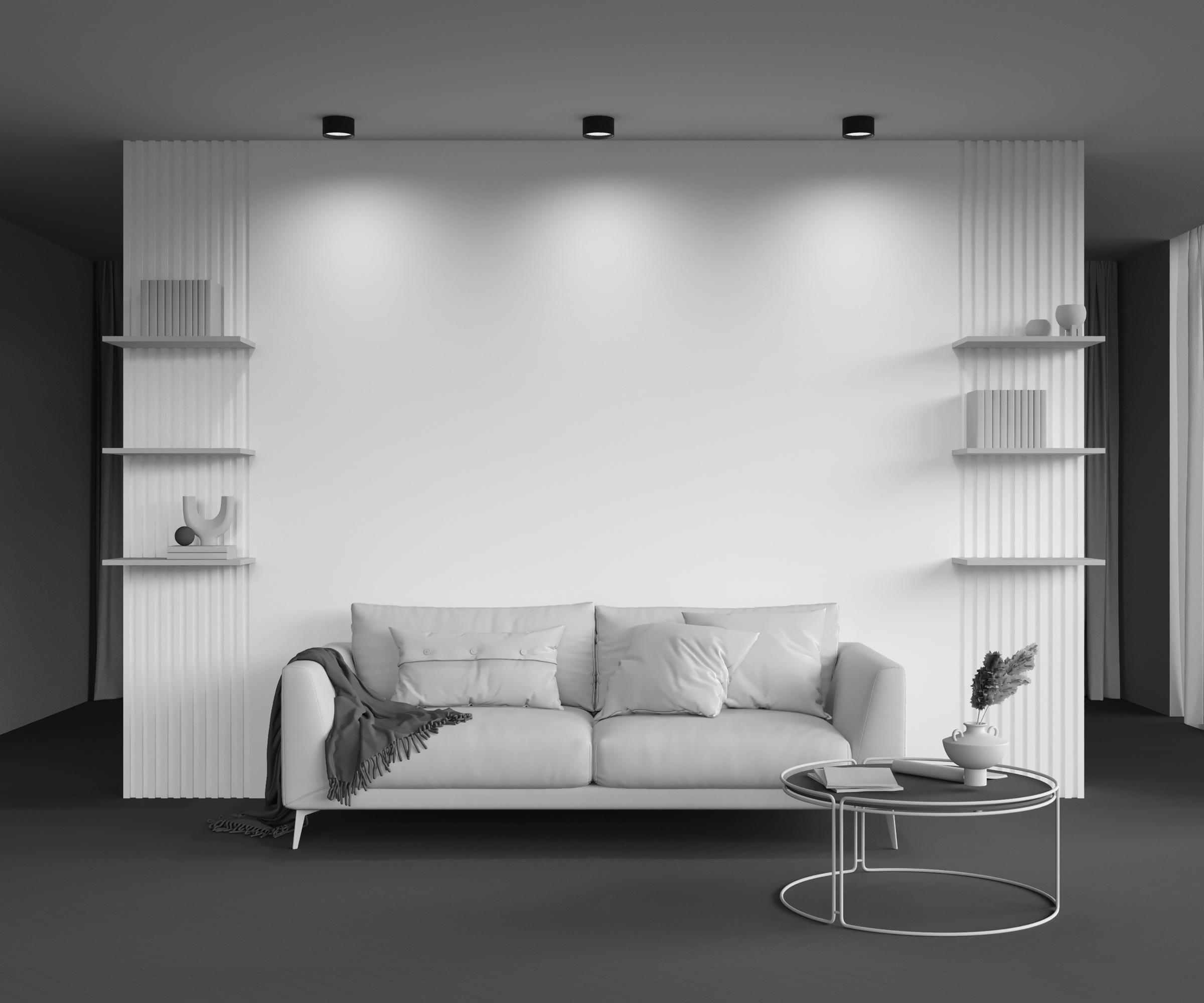 Потолочный светильник Maytoni Glare 12W LED 3000K C091CL-12W3K-B