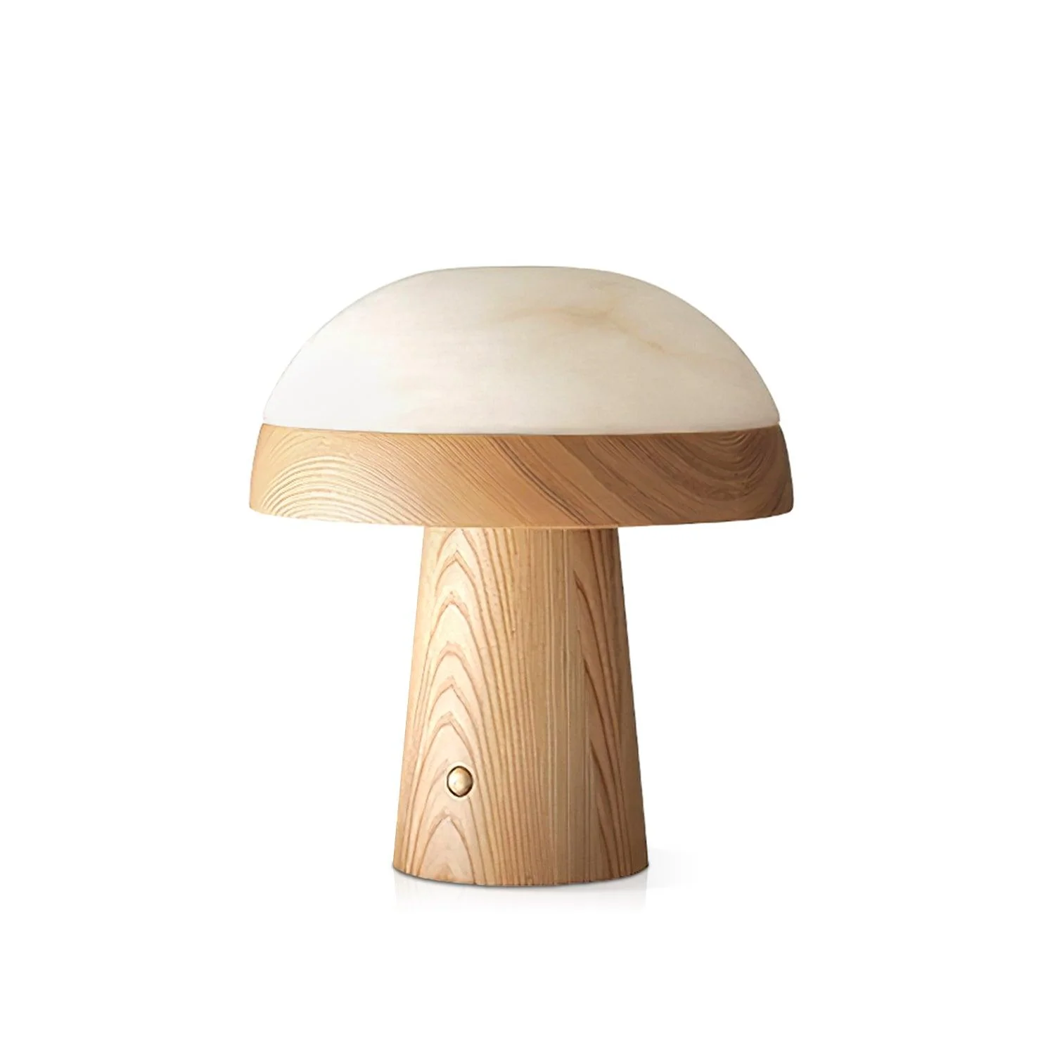 Настольный светильник Mushroom Cloud - ∅32см x 35см, черный, холодный свет
