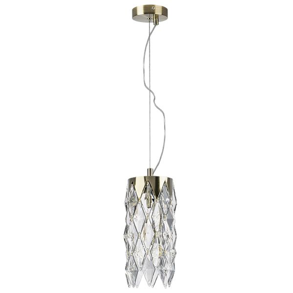 Люстра Lightstar LIMPIO 3х28W G9 БРОНЗА/ПРОЗРАЧНЫЙ 722033