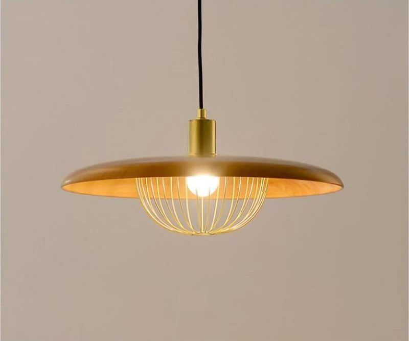 Подвесной светильник Kasa - ∅35см x 20см, медь