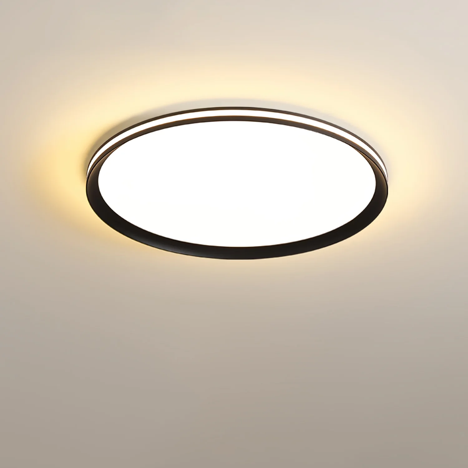 Потолочный светильник Acrylic Circular LED - ∅40см x 3см, зеленый, 3000-6500К