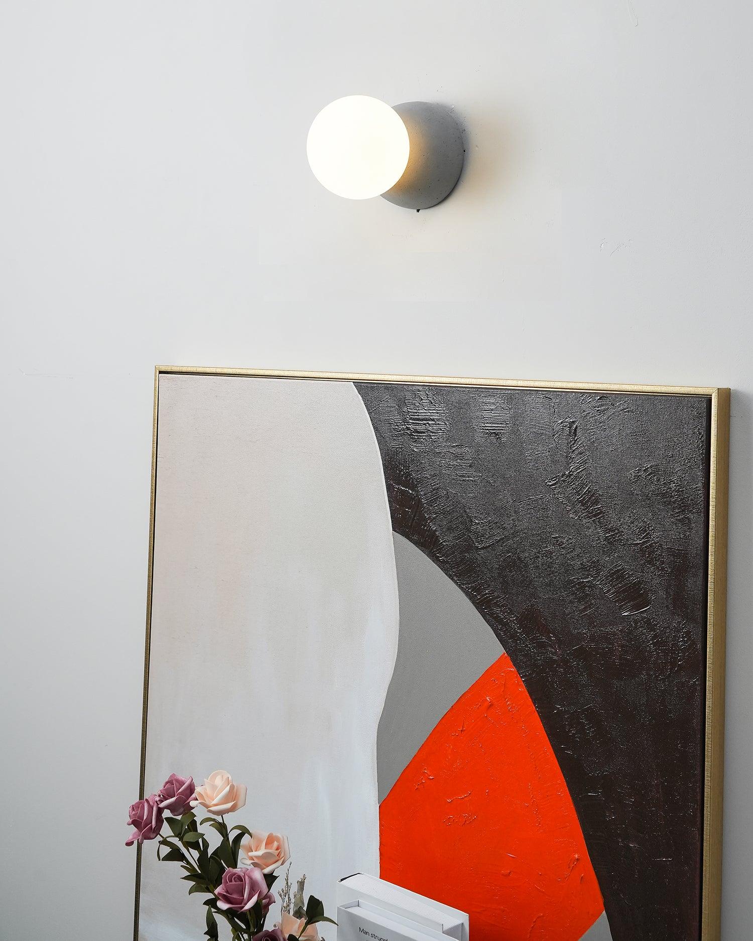 Origo Wall Lamp - W 20cm x H 12cm Set of 2 / Black