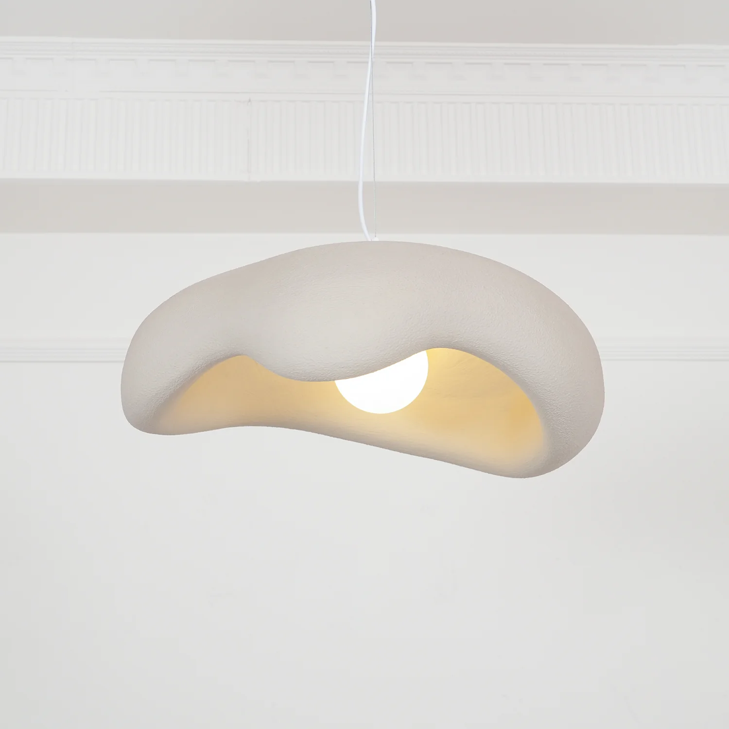 Подвесной светильник Eterna Wabi Sabi - 60см x 50см x 23см, черный