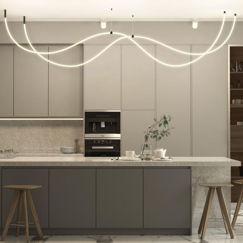 Гибкий неон Elektrostandard Full light 336Led 12W IP20 3000K круглый, теплый белый, 5 м (24V 12W 336Led 2835 IP20) без крепежа