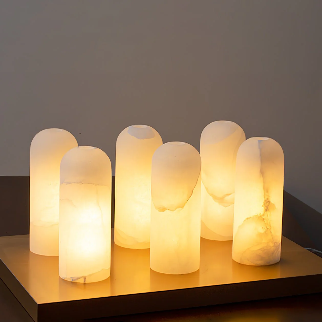 Monty Wall Lamp - ∅ 3.9″ x H 10.2″ / Black & White / Set of 2