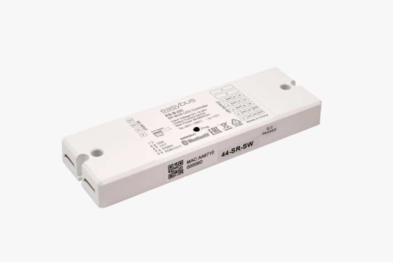 Контроллер EasyDim EASYBUS для светодиодной ленты 5 в 1 (монохромный, CCT, RGB/RGBW, RGB+CCT), 5x4A 007488