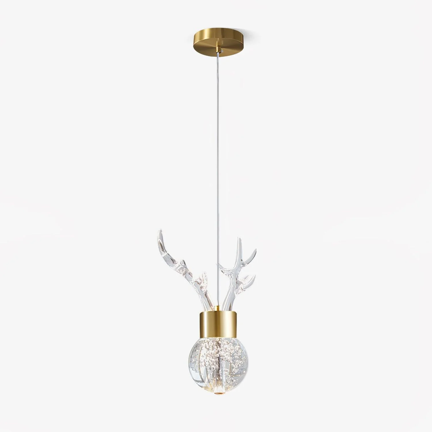 Подвесной светильник Little Deer - 3 подвеса 20см x 200см, пузыри, холодный свет