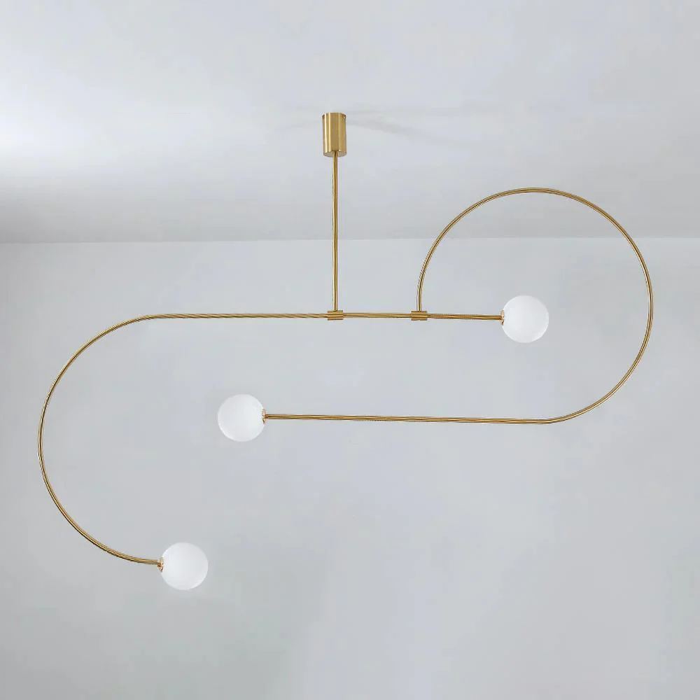Люстра Mobile Chandelier - 3 подвеса, черный