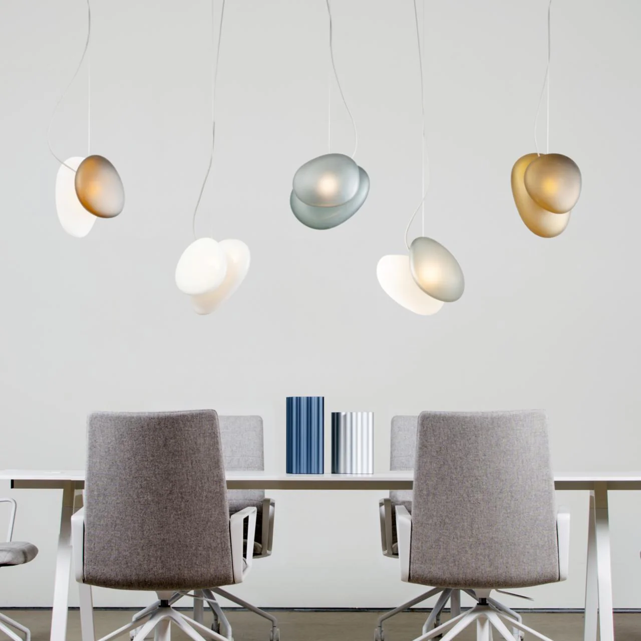 Подвесной светильник модель Translucent Frosted Glass - модель 11, ∅30см x 30см, белый, белый, теплый свет