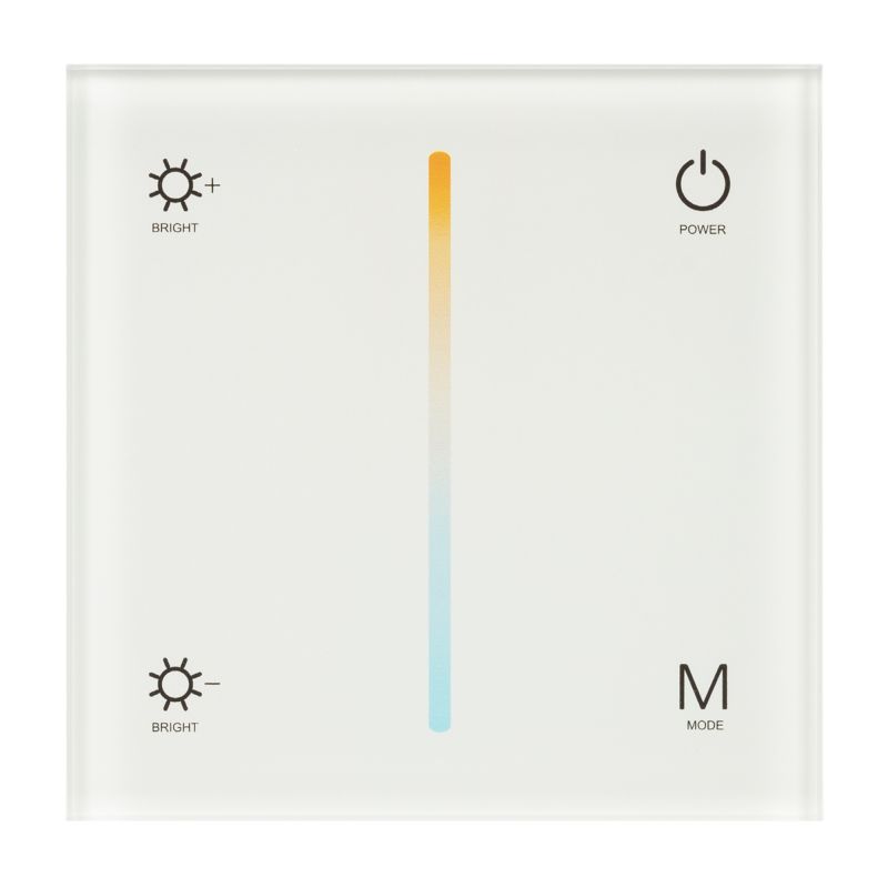 Панель Sens SMART-P21-MIX White (12-24V, 2.4G) (Arlight, IP20 Пластик, 5 лет)