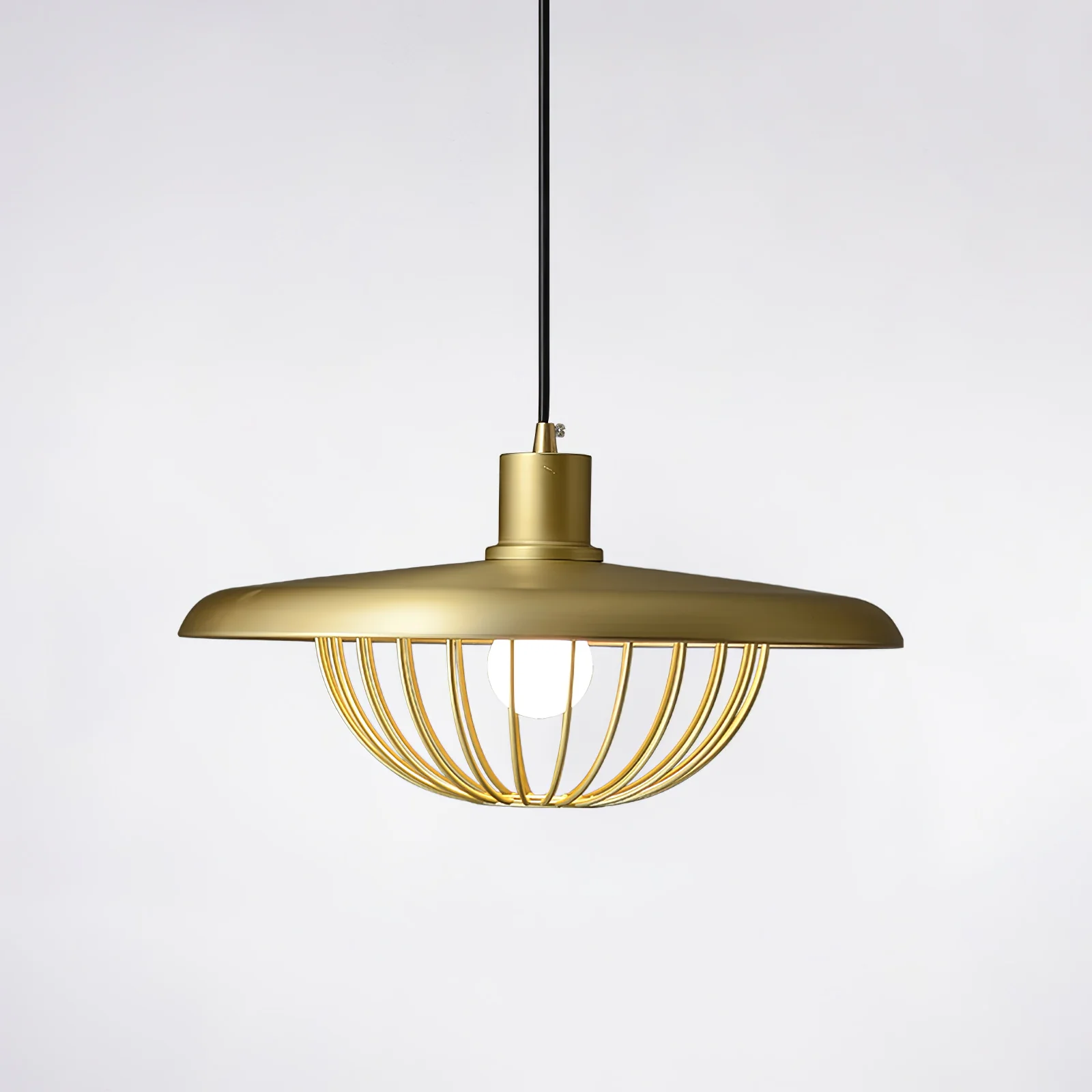 Подвесной светильник Kasa - ∅35см x 20см, медь
