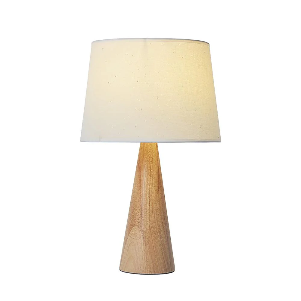 Настольный светильник Wooden Vase - модель B ∅25см x 55см, дерево