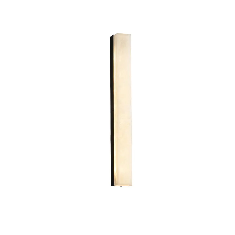 Emerson Wall Lamp - ∅ 2.4″ x H 31.5″ / Dia 6cm x H 80cm Set of 2 / Black & White / Warm Light