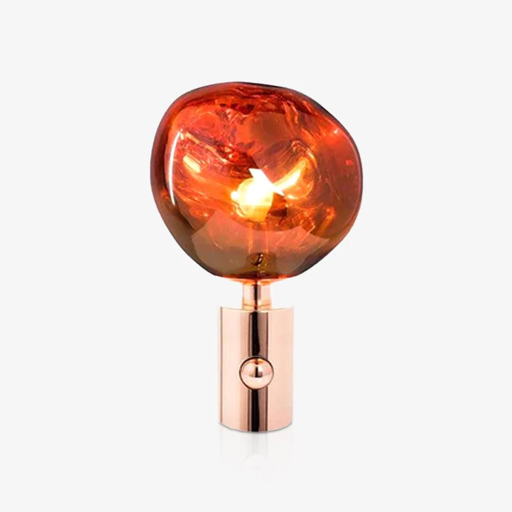 Настольный светильник Lava - ∅28см x 43см, золотой