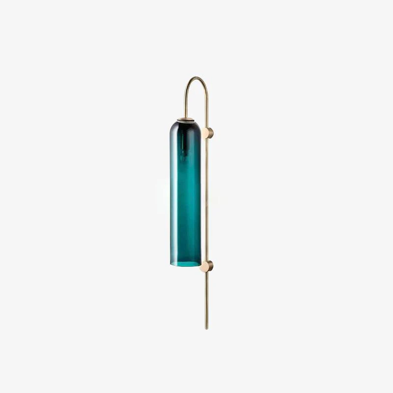 Настенный светильник Modern Glass - 19см x 80см, золотой, прозрачный