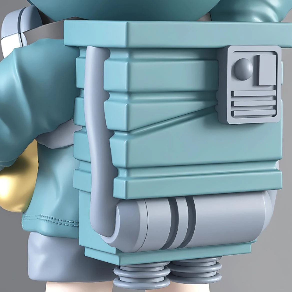 Торшер Apollo Astronaut Built-in Battery - ∅50см x 75см, синий