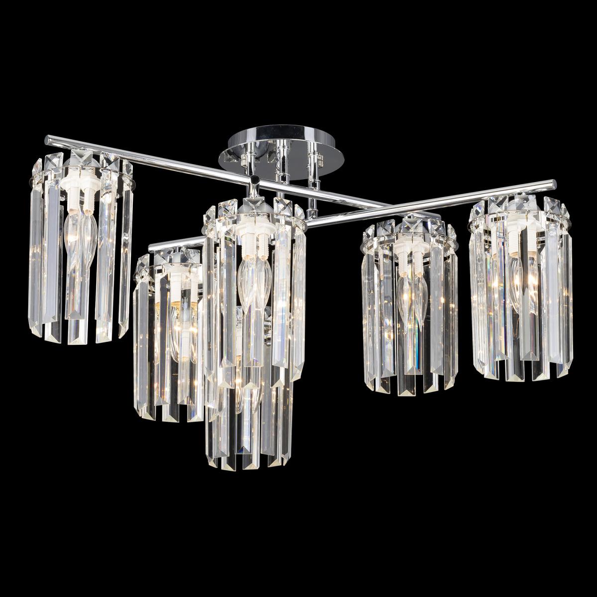 Люстра хрустальная потолочная Citilux AXIS CL313261