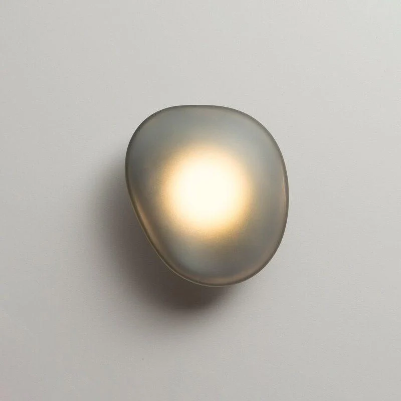 Настенный светильник Bubble Glass - модель C, ∅20см x 30см, зеленый, теплый свет, диммер