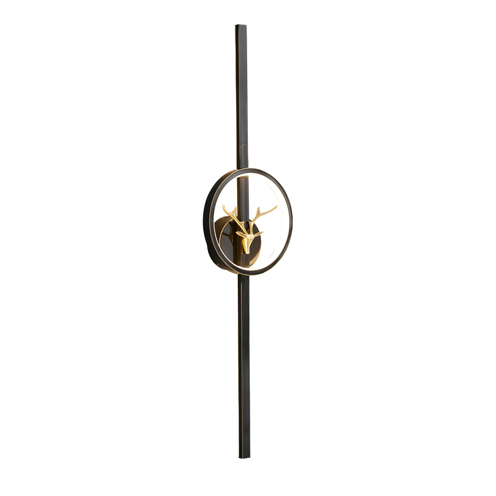 Настенный светильник Deer Brass - модель A, ∅20см x 100см, латунь, 3000-6500К