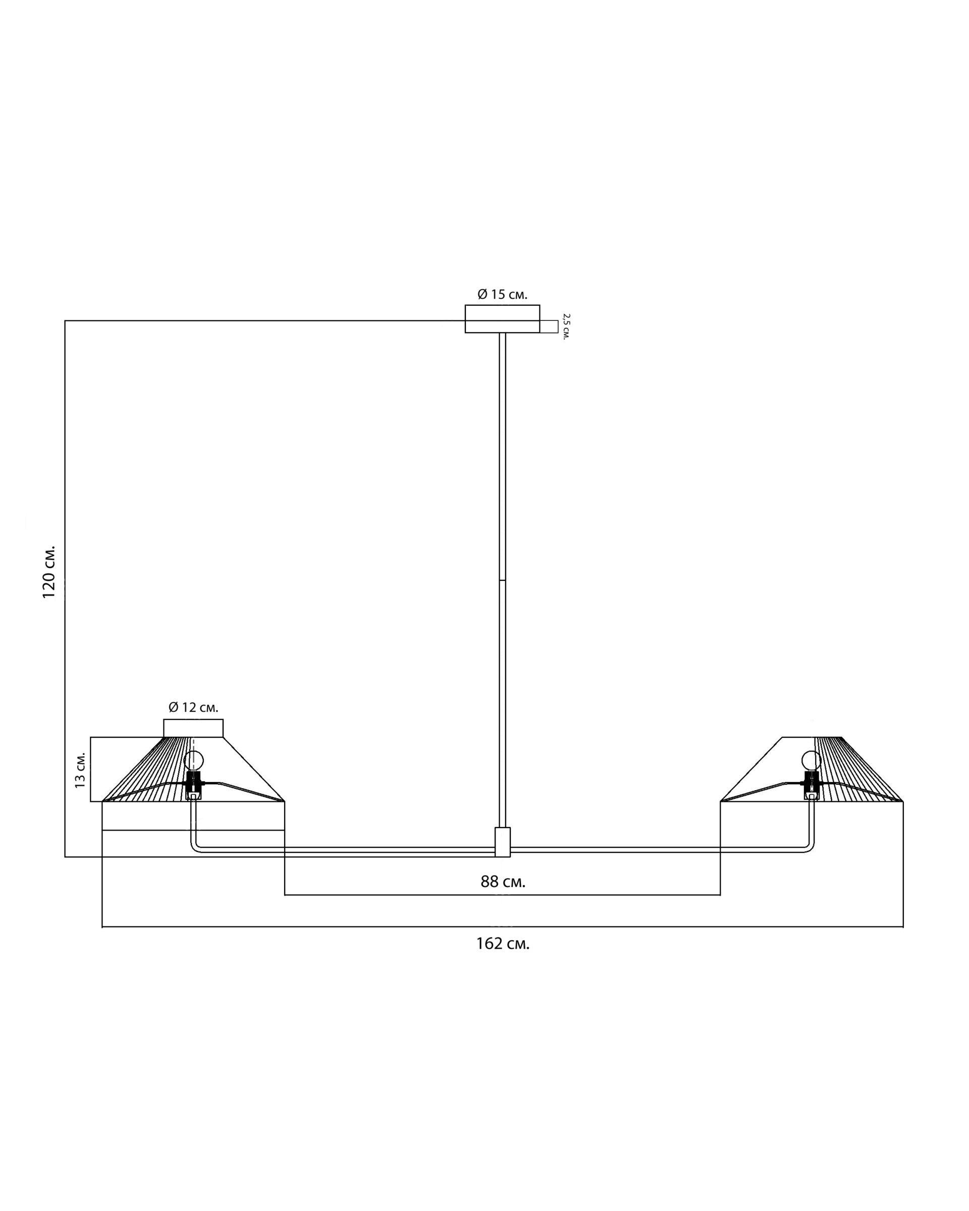 Золотая люстра LH Mirror Home Харриет BD-3069852