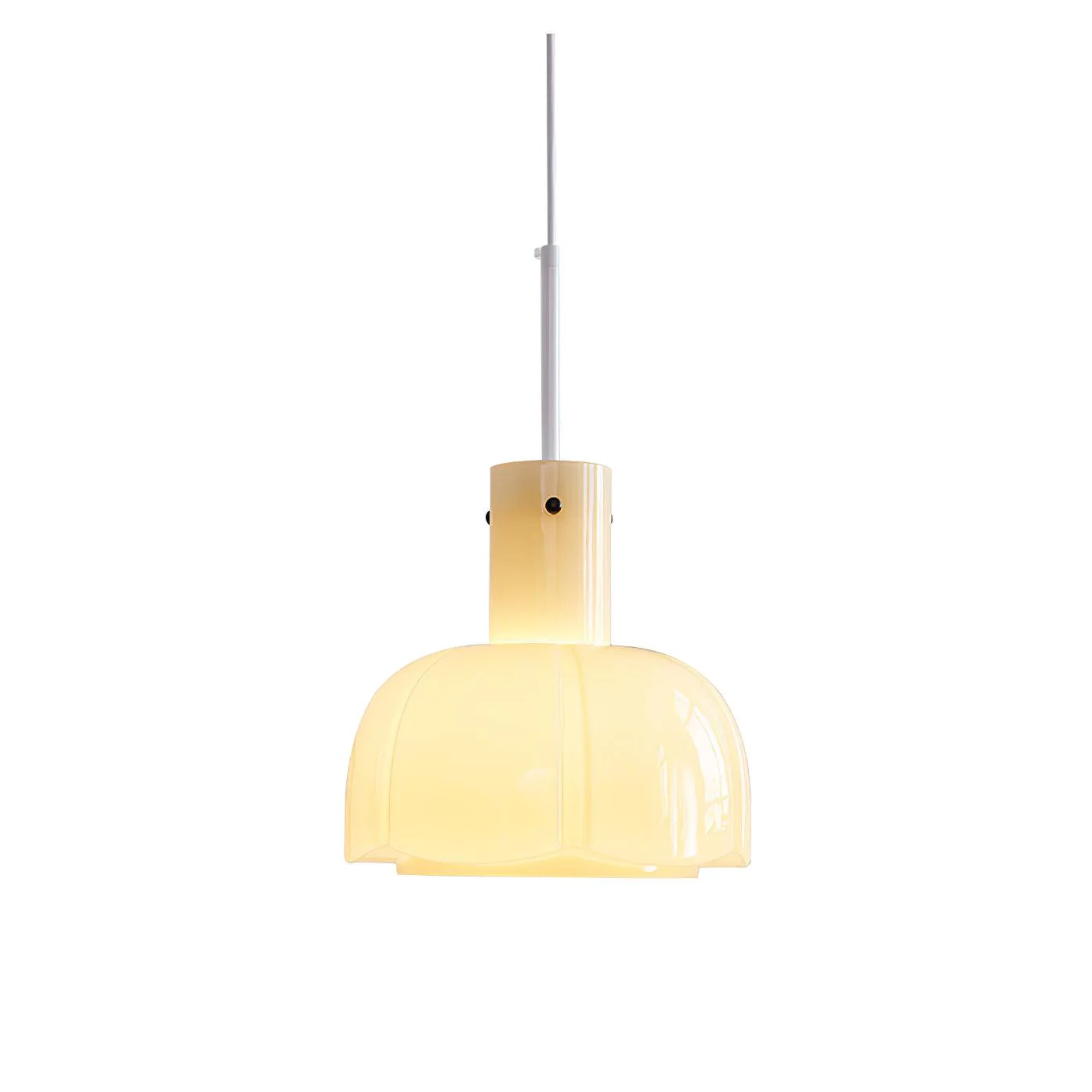 Подвесной светильник Lumina Petal Glass - ∅26см x 40см, коричневый
