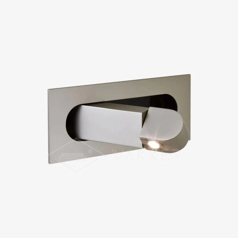 Настенный светильник Modern LED Bedside - ∅19см x 8см, медь, теплый свет, диммер