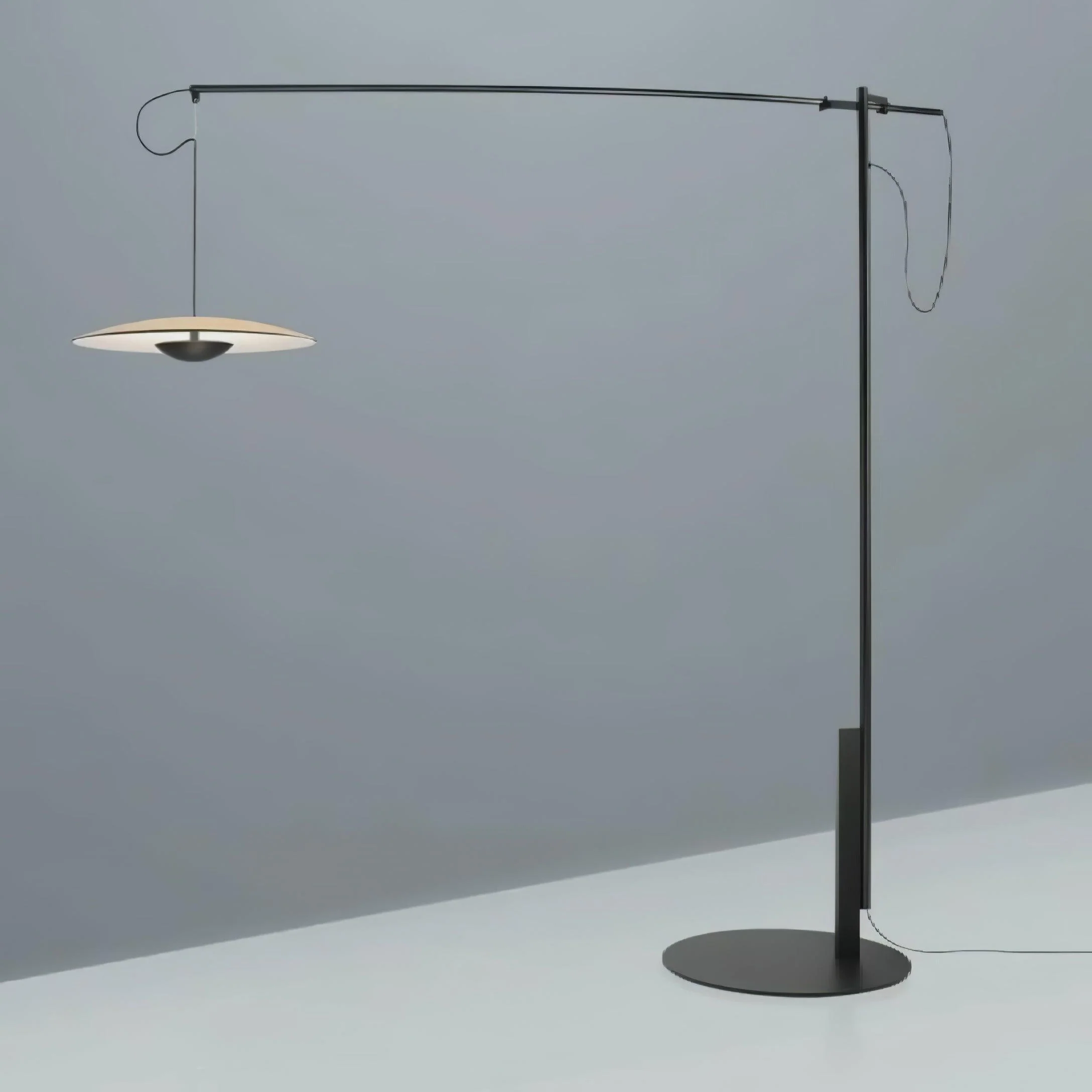 Торшер Innovative Directional - ∅139см x 180см, черный матовый