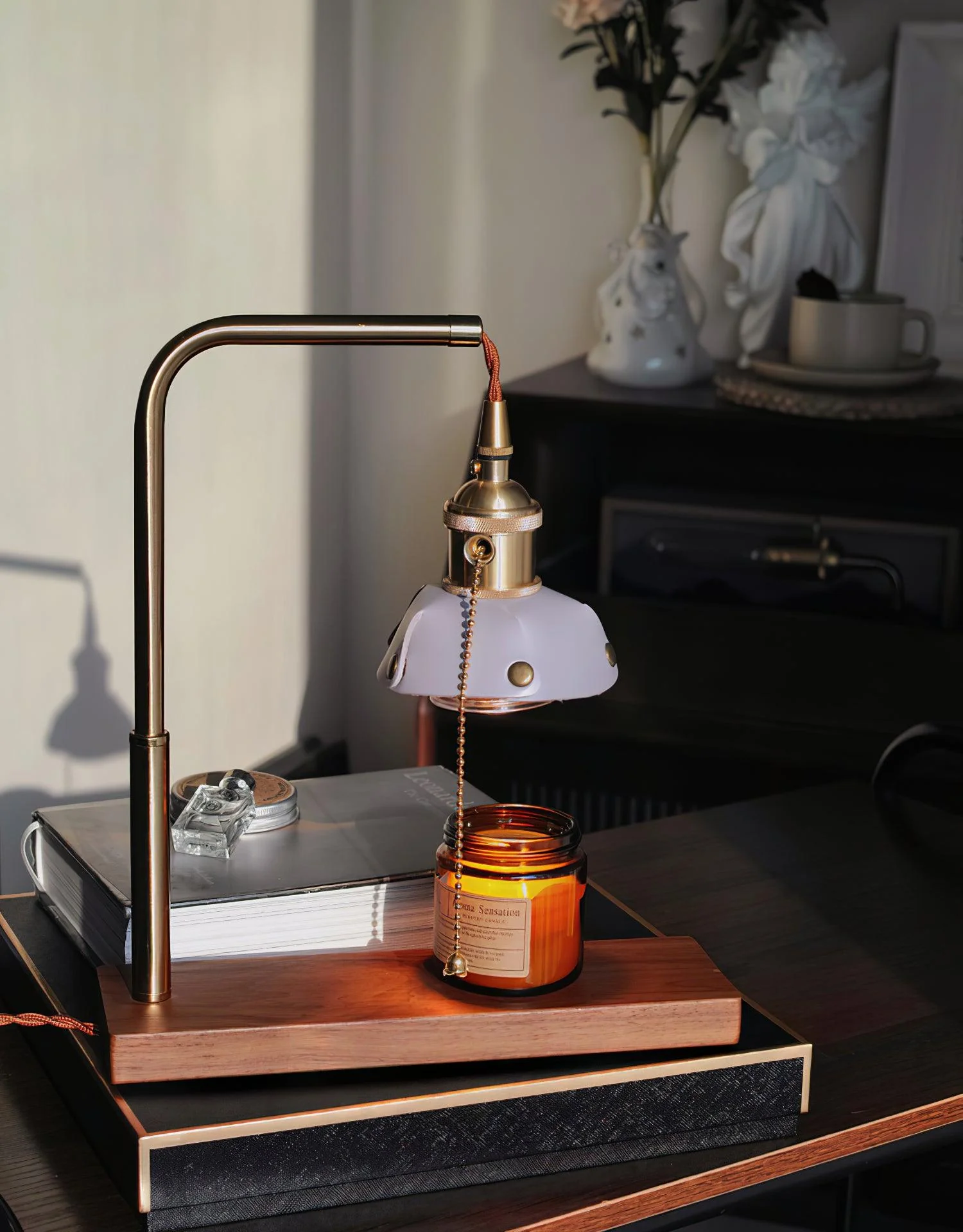Настольный светильник Harnik Retro - 25см x 18см x 32см, черный