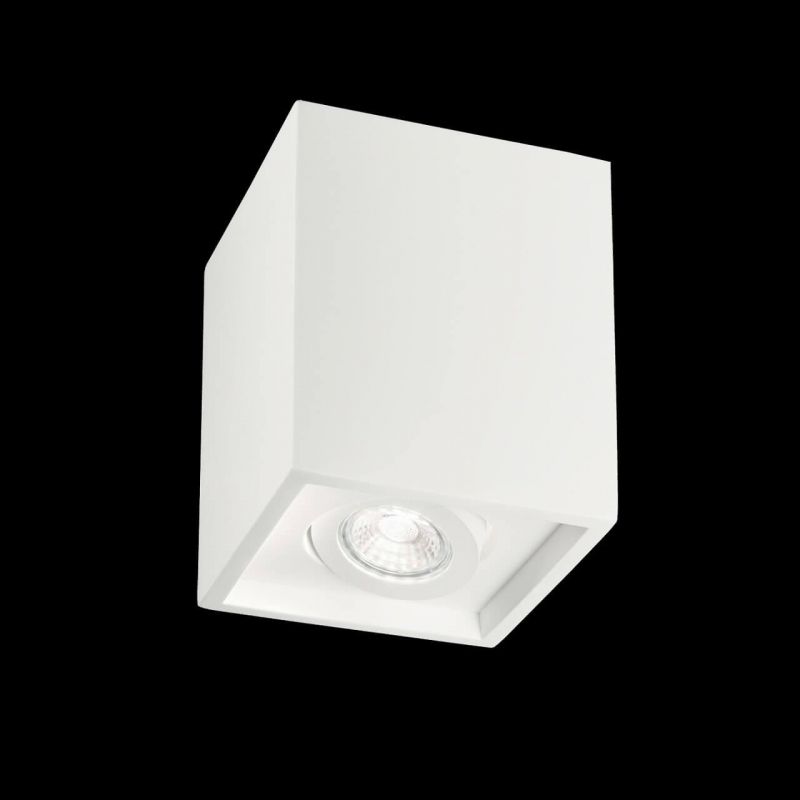 Светильник потолочный Ideal Lux Oak PL1 Square Bianco