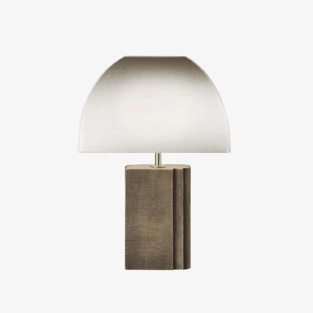 Oregon Table Lamp - ∅ 14.2″ x H 23.6″ / Dia 36cm x H 60cm / Antique gold / UK plug