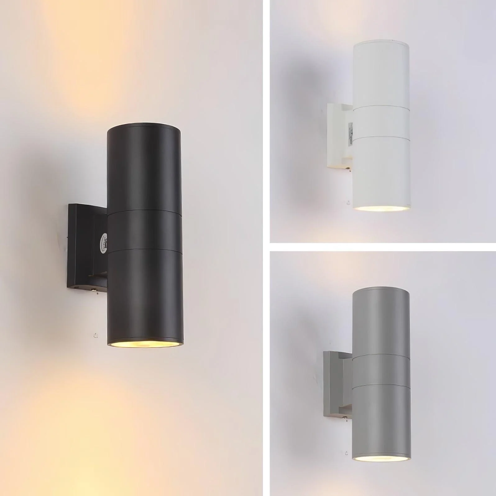 Уличный светильник Cylindrical - 10шт,, белый